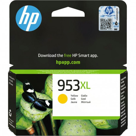 "HP 953XL original Ink cartridge F6U18AE BGX Yellow 1.450 Pages"