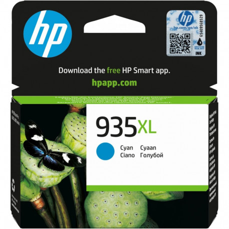 "HP 935XL original Ink cartridge C2P24AE BGX cyan high capacity 825 pages 1-pack"
