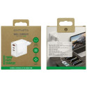 "4smarts Netzladegert GaN Pocket 100W 2C+1A, weiss"