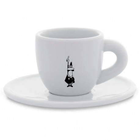 "Bialetti Mokatasse Omino mit Untertasse"