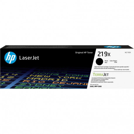 "HP 219X High Yield Black Original LaserJet Toner Cartridge"