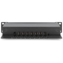 "DIGITUS Patchpanel 1HE 8-Port Cat6 ClassE geschirmt schw."