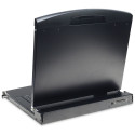 "DIGITUS Konsole 19"" 1HE TFT dt.Layout 16Port Touchpad schwar"