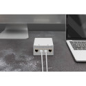 "DIGITUS Patchpanel 4-Port Modular Patchpanel weiß"