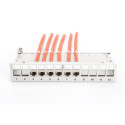 "DIGITUS Patchpanel 1HE 12-Port Modular Desktop grau"