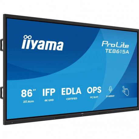 "IIYAMA DS TE8615A 217cm IPS TOUCH 86''/3840x2160/2xHDMI/DP/5xUSB/USB-C"