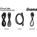 "IIYAMA DS TE6515A 163.9cm IPS TOUCH 65''/3840x2160/2xHDMI/DP/5xUSB/USB-C"