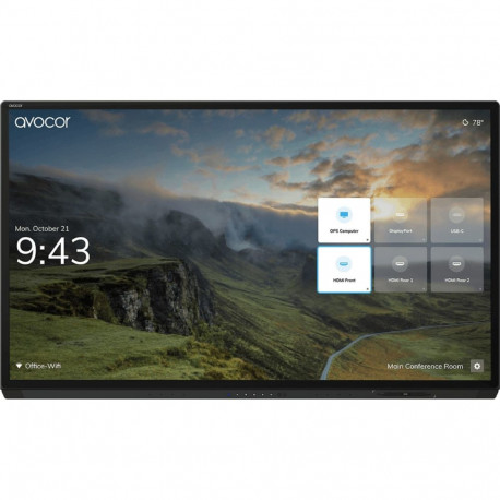 "AVOCOR G Serie AVG-7560 190cm 75''/3840x2160/DP/HDMI/USB/TOUCH"