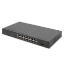 "DIGITUS Switch 24-Port Gigabit Unmanaged schwarz"