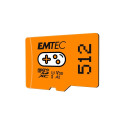 "CARD Emtec m512GB UHS I U3 V30 A2 Gaming Orange"