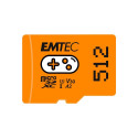 "CARD Emtec m512GB UHS I U3 V30 A2 Gaming Orange"