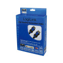 "HDMI (ST-ST) LogiLink 1m 3D Ethernet Box Black"
