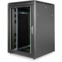 "DIGITUS Netzwerkschrank Unique 22HE 1164x800x800mm schwarz (Speditionsversand)"