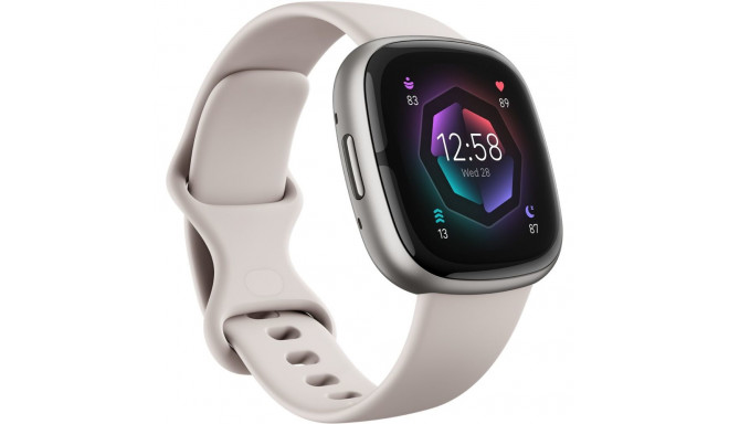 "Fitbit Sense 2 lunar white"