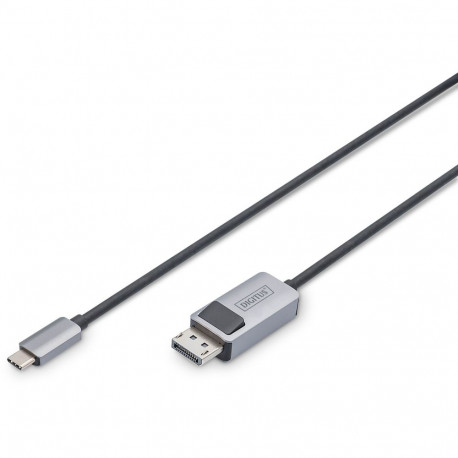 "DIGITUS Kabel USB 3.0/C -> DP St/St 8K Bidirektional 3m schw"