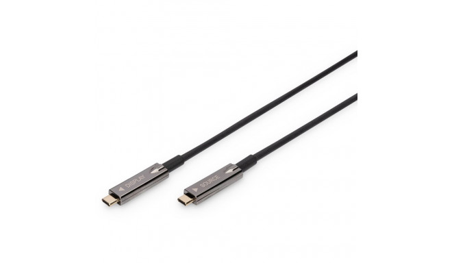 "DIGITUS 4K USB 3.1 Typ - C AOC AV-Anschlusskabel, 15m"