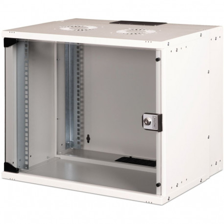 "DIGITUS Wandgehäuse SOHO PRO 9HE 460x540x400 mm 19"" grau"