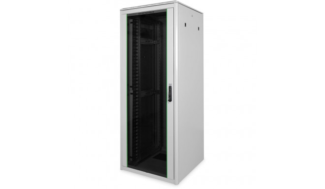 "DIGITUS 42HE Netzwerkschrank varioFLEX 2022x800x800mm grau (Speditionsversand)"