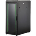 "DIGITUS Netzwerkschrank Unique 26HE 1342x600x1000mm schwarz (Speditionsversand)"