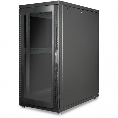 "DIGITUS Serverschrank Unique 26HE 1340x600x1000mm schwarz (Speditionsversand)"