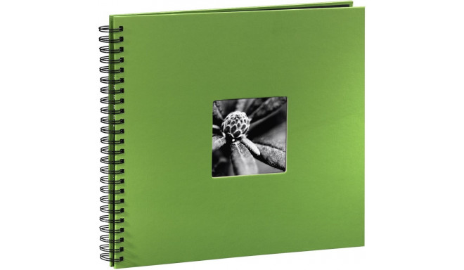 "Hama Fine Art Spiral apfelgrn 36x32 50 schwarze Seiten 94870"