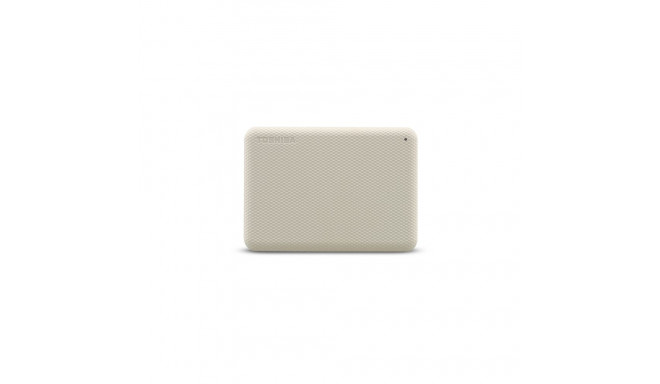 "Toshiba Storage Canvio Advance 2 TB, Externe Festplatte (beige, Micro-USB-B 3.2 Gen 1 (5 Gbit/s))"