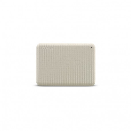 "Toshiba Storage Canvio Advance 1 TB, Externe Festplatte (beige, Micro-USB-B 3.2 Gen 1 (5 Gbit/s))"