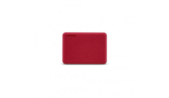 "Toshiba Storage Canvio Advance 1 TB, Externe Festplatte (rot, Micro-USB-B 3.2 Gen 1 (5 Gbit/s))"