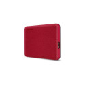 "Toshiba Storage Canvio Advance 1 TB, Externe Festplatte (rot, Micro-USB-B 3.2 Gen 1 (5 Gbit/s))"