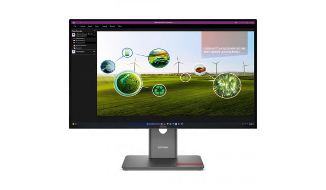 "LENOVO ThinkVision P27Q-40 68,58cm 27Zoll 2560x1440 IPS 120Hz Daisy Chain KVM/eKVM USB-C TopSeller"