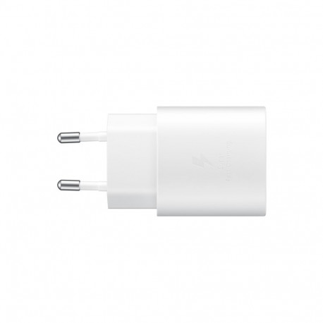 "Galaxy Fast Charger USB Type C 25W 1m White OEM"