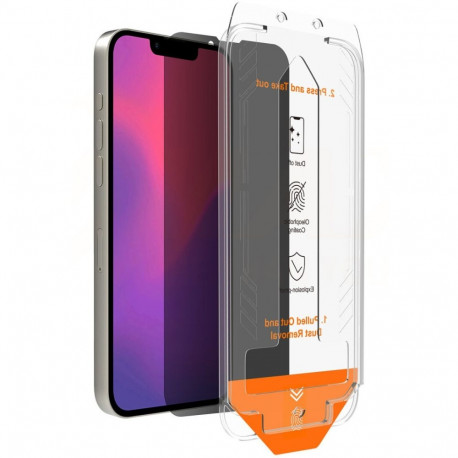 "4smarts Second Glass Privacy (10x) Service Kit fr iPhone 16e"