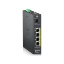 "4+1P Zyxel RGS100-5P POE industrial"