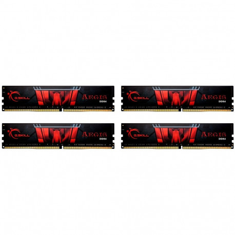 "32 GB G.Skill DIMM DDR4-3200 (4x 8 GB) Quad-Kit (F4-3200C16Q-32GIS. Aegis. INTEL XMP)"