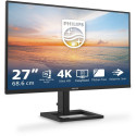 "68,6cm/27"" (3840x2160) Philips 27E1N1900AE 16:9 4K UHD IPS HDR10 4ms 60Hz 2xHDMI USB-C Speaker Bla