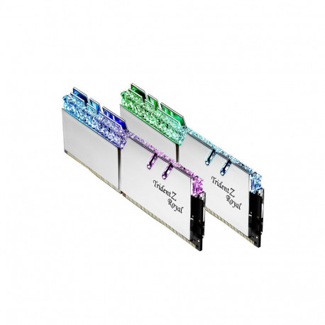 "G.Skill DIMM 32 GB-4000 (2x 16 GB) Dual-Kit (silber. F4-4000C18D-32GTRS. Trident Z Royal. INTEL XMP