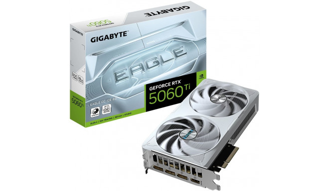 "Gigabyte RTX5060 TI EAGLE OC ICE 8GB GDDR7 HDMI 3xDP"