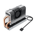 "GRAUGEAR Kühlkörper SSD M.2 2280 mit PWM Lüfter retail"