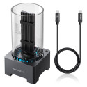"GRAUGEAR Docking Station USB 4.0 f. M.2 PCIe Gen4x4 NVMe SSD"