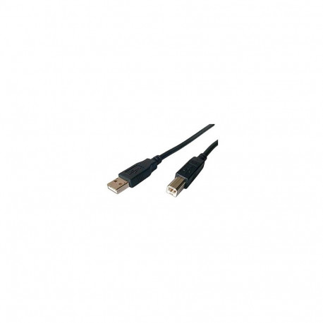 "Kabel USB 2.0 A-B 3.0m schwarz"