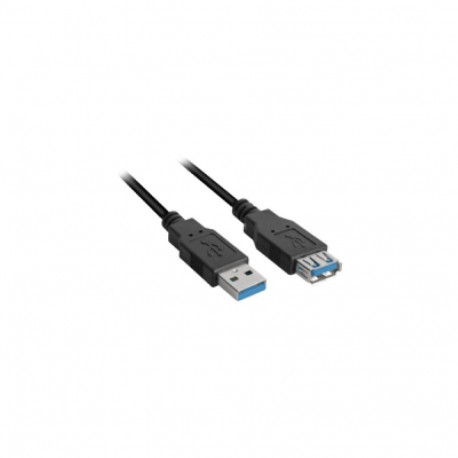 "Kabel USB 3.0 Verlängerung 1.0m schwarz"