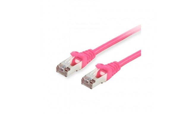 "Equip Patchkabel Cat6 S/FTP 2xRJ45 0.25m pink LSZH Polybeutel"