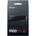 "M.2. SAMSUNG 9100 PRO Heatsink NVMe 1TB PCIe 5.0 14.700 MB/s Lesen 13.300 MB/s Schreiben Interne SS