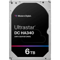 "WESTERN DIGITAL Ultrastar DC HA340 8,89cm 3,5Zoll 26.1MM 6TB 256MB 7200RPM SATA"