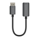 "Belkin Aktiver DisplayPort auf HDMI Adapter, 4K HDR, blk/grey"