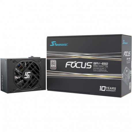 "650W Seasonic FOCUS-SPX-650 80+Platinum"