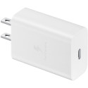 "Samsung Schnellladegerät 15W Netzteil inkl. Datenkabel USB Type-C white"