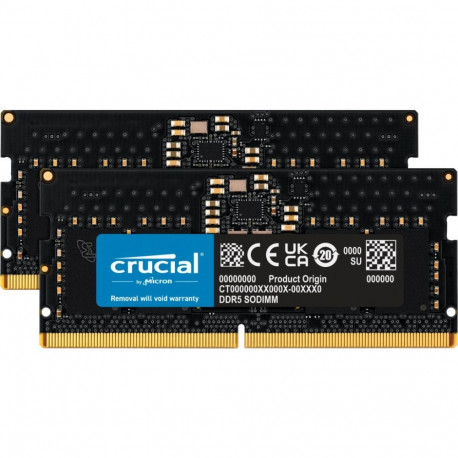 "Crucial 5600 Kit 16GB 2x8GB SODIMM CL46 (16Gbit)"