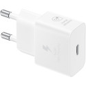 "Samsung Galaxy Power Adapter USB Type C 25W 1m White"