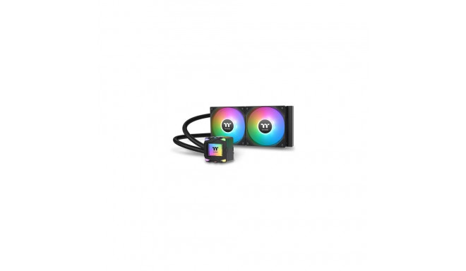 "K Wasserkühlung LA240 ARGB Sync All-In-One Liquid Cooler System Black"